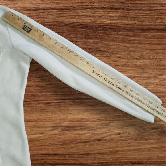 Columbia Cream Benton Spring Half Snap Fleece Pullover. Sz. M - Picture 8 of 8